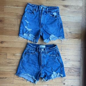 2 Abercrombie Mom Shorts